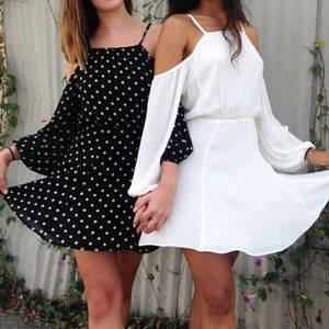 Reformation Nadia Black Dress size M